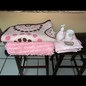 5 piece bathroom accessories